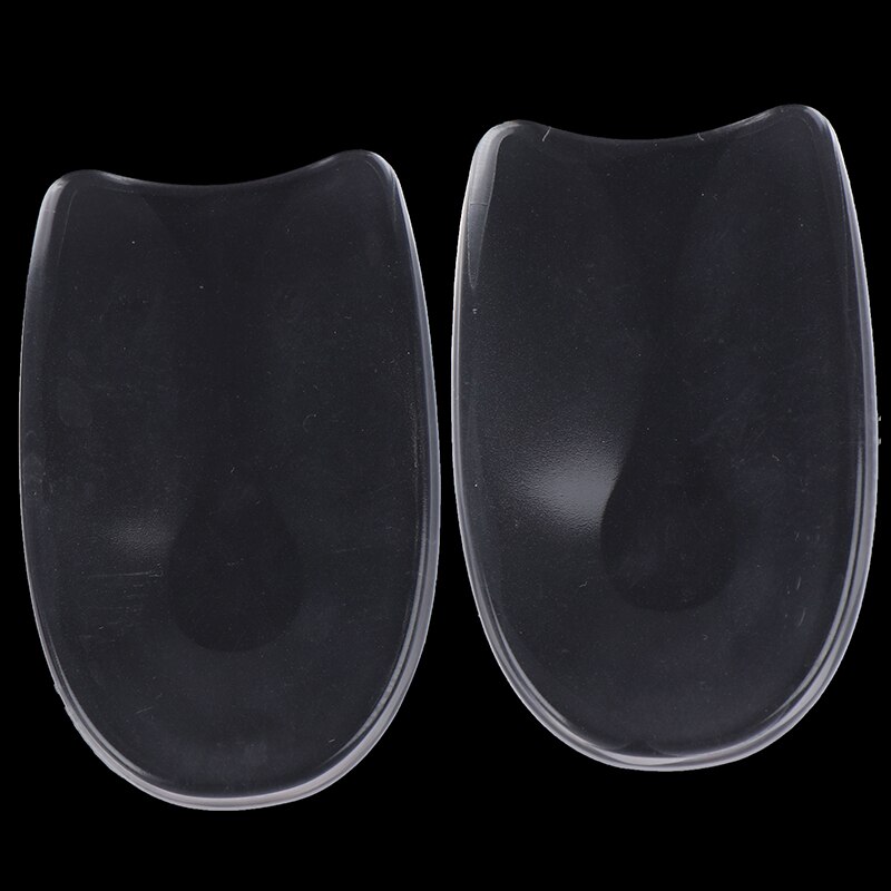 Silicone Gel U-Shape Heel Cushions For Shoes Plantar Fasciitis Heel Protector Heel Spur Cushion Pad Shoe Inserts: M