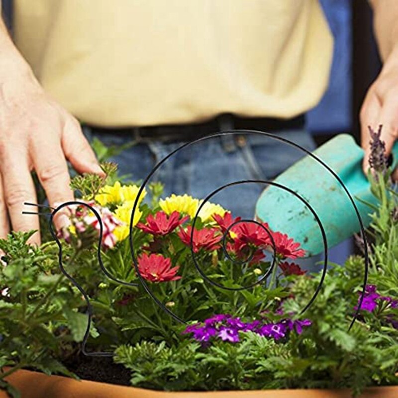 Metalen Hekwerk Voor Klimmen Planten Dier-Vormige Potplanten Trellis Hekwerk Voor Klimmen Planten Indoor Pot