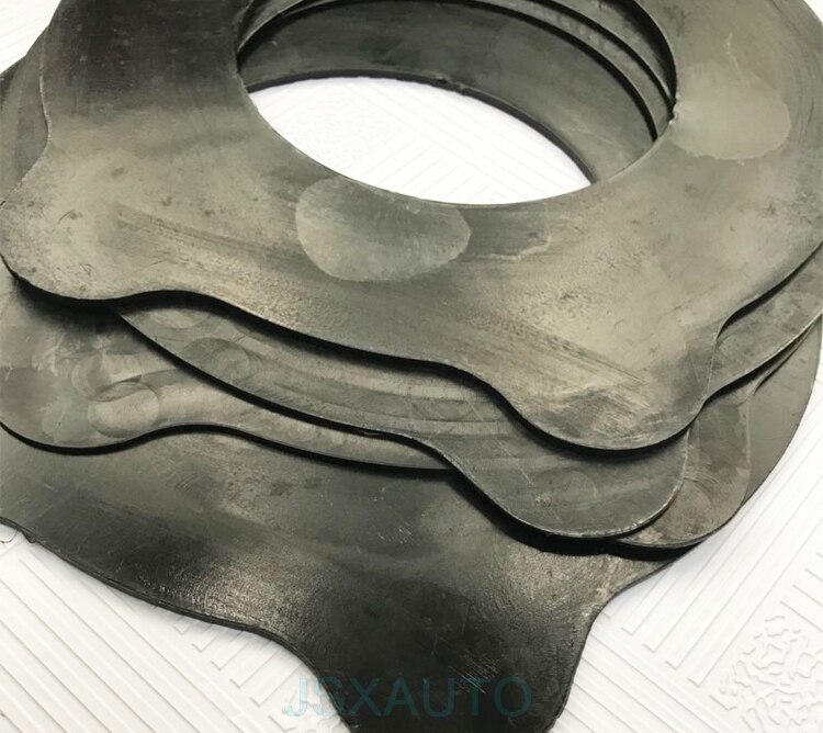 excavator accessories For KOMATSU PC CAT KOBELCO SK HITACHI ZX SANY boom rubber pad middle arm bucket arm gasket rubber gasket