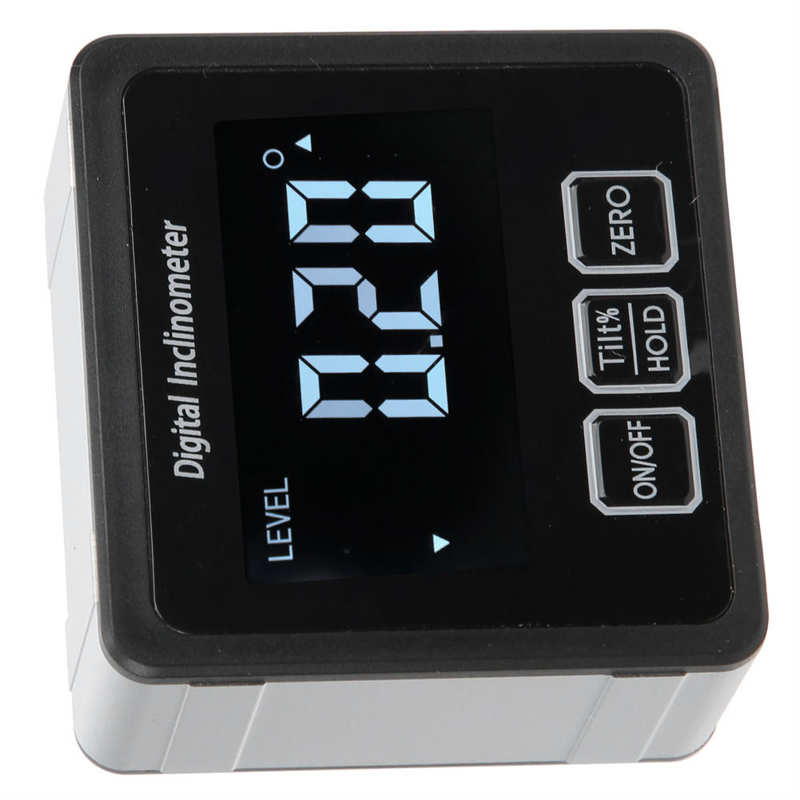 Digital Angle Measuring Device LCD Screen Digital Angle Finder Gauge Digital Inclinometer Protractor with Magnet