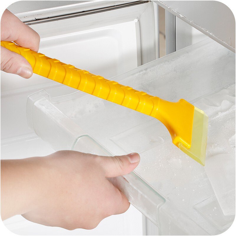 Snow scraper Tendon material snow remover tool winter car ice snow shovel Two-in-one screwless telescopic snow removal shovel