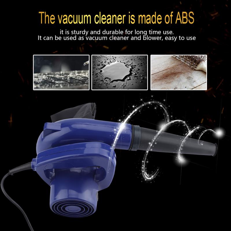 600W Multifunctional Electric Handheld Air Blower Cleaner Duster Dust Blower 220V EU Plug Reusable Essential Garden Tool