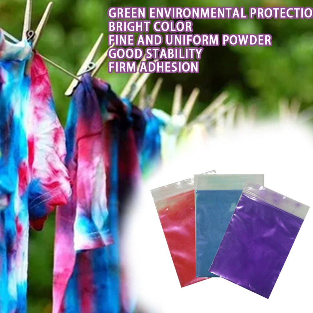 Quick Drying For Clothes Adult Beginners Textile Fabric Graffiti Painting Drawing Powder DIY Tie-dye Kit Scarves Hand Painted