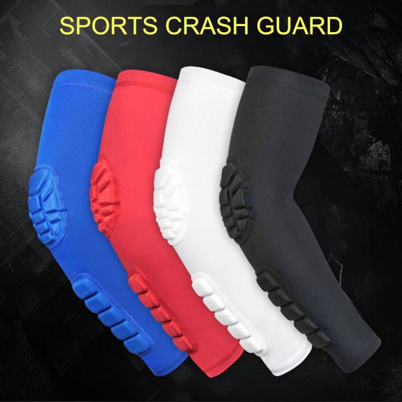 1Pcs Quick Dry UV Protectin Running Elbow Support Arm Warmers Fitness Elbow Pad Cycling Arm Sleeves