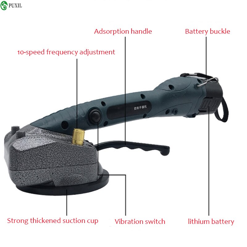 12V Wireless Tile Installation Portable Smart Tile Tiler Floor Vitero Wall Tile Vibration Machine Brick Wall Tile Tool