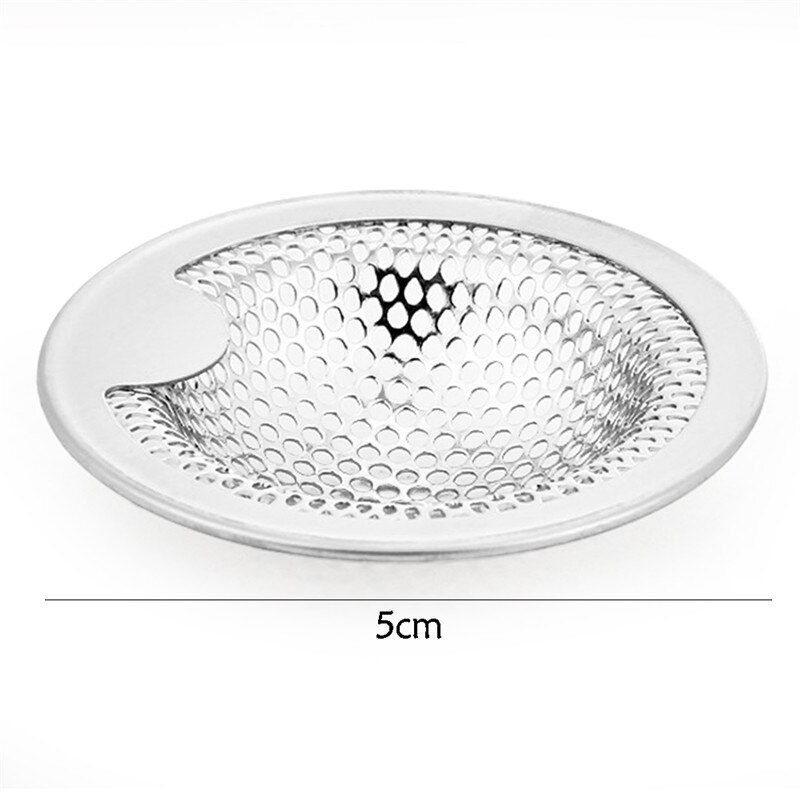 Acier inoxydable baignoire capteur de cheveux bouchon de déchets filtre évier crépine métal fil évier crépine cuisine salle de bain accessoires: S