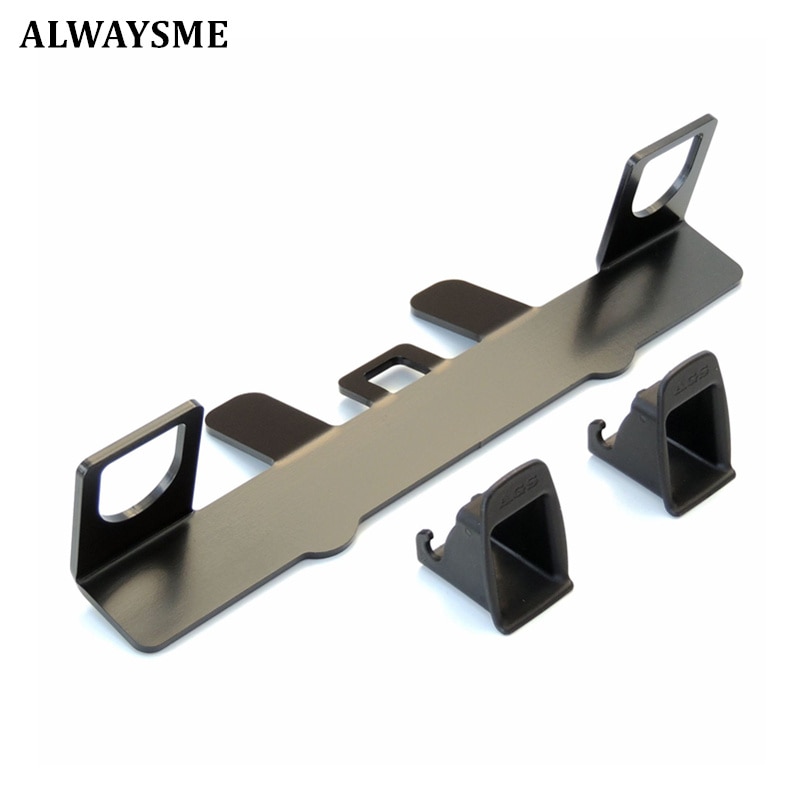 ALWAYSME SUV MPV Car Child Safety Seat Mount Bracket,Steel Latch For ISOFIX Belt Connector Restraint Anchor Mounting Kit