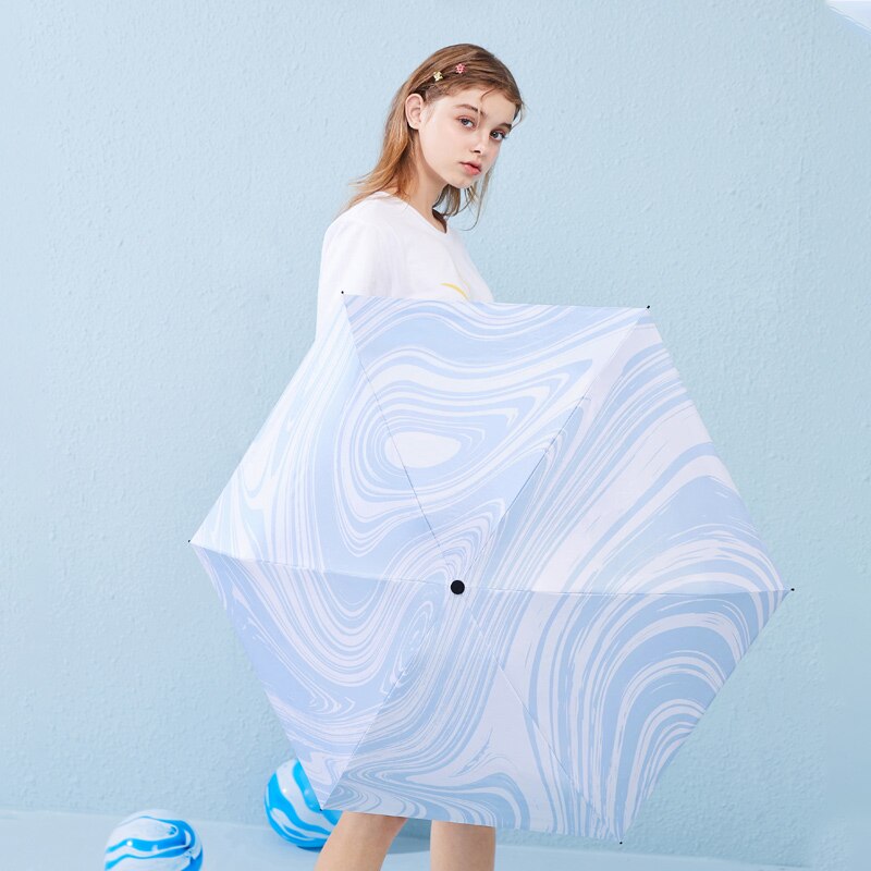 Retro Parasol Women Umbrella Mini Kids Folding Portable Sun Umbrella Cute Capsule Fabric Adult Guarda Chuva Rain Gear BY50YS