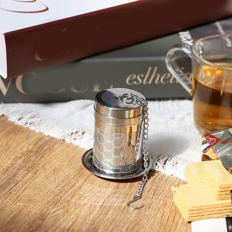 Tea Infusers for Loose Tea, Stainless Steel Tea Strainer, Extra Fine Mesh Tea Diffuser for Brewing Tea, Spices