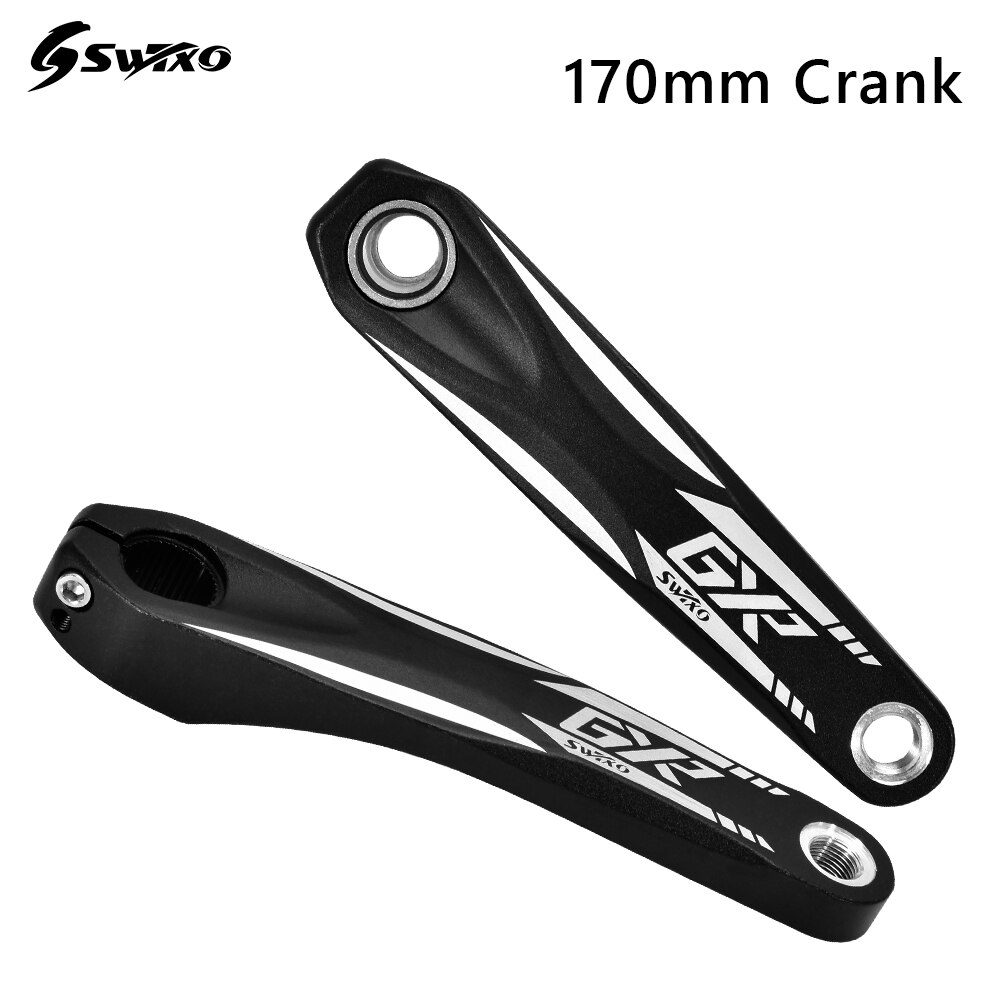 SWTXO MTB Cranks Arms for Bicycle Crankset Bottom Bracket MTB Crank 170/175mm Chainring Crown 32T 34T 36T 38T Teeth for Sram xx1: Only 170mm Crank