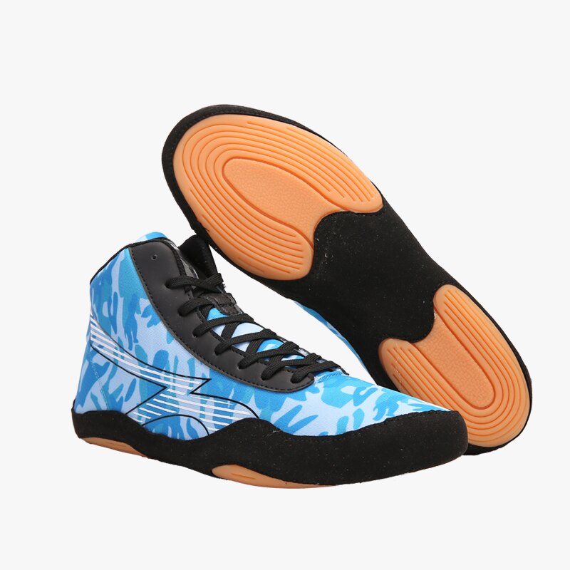 2020New Men&#39;s Boxing Training Boot Wrestling Shoes