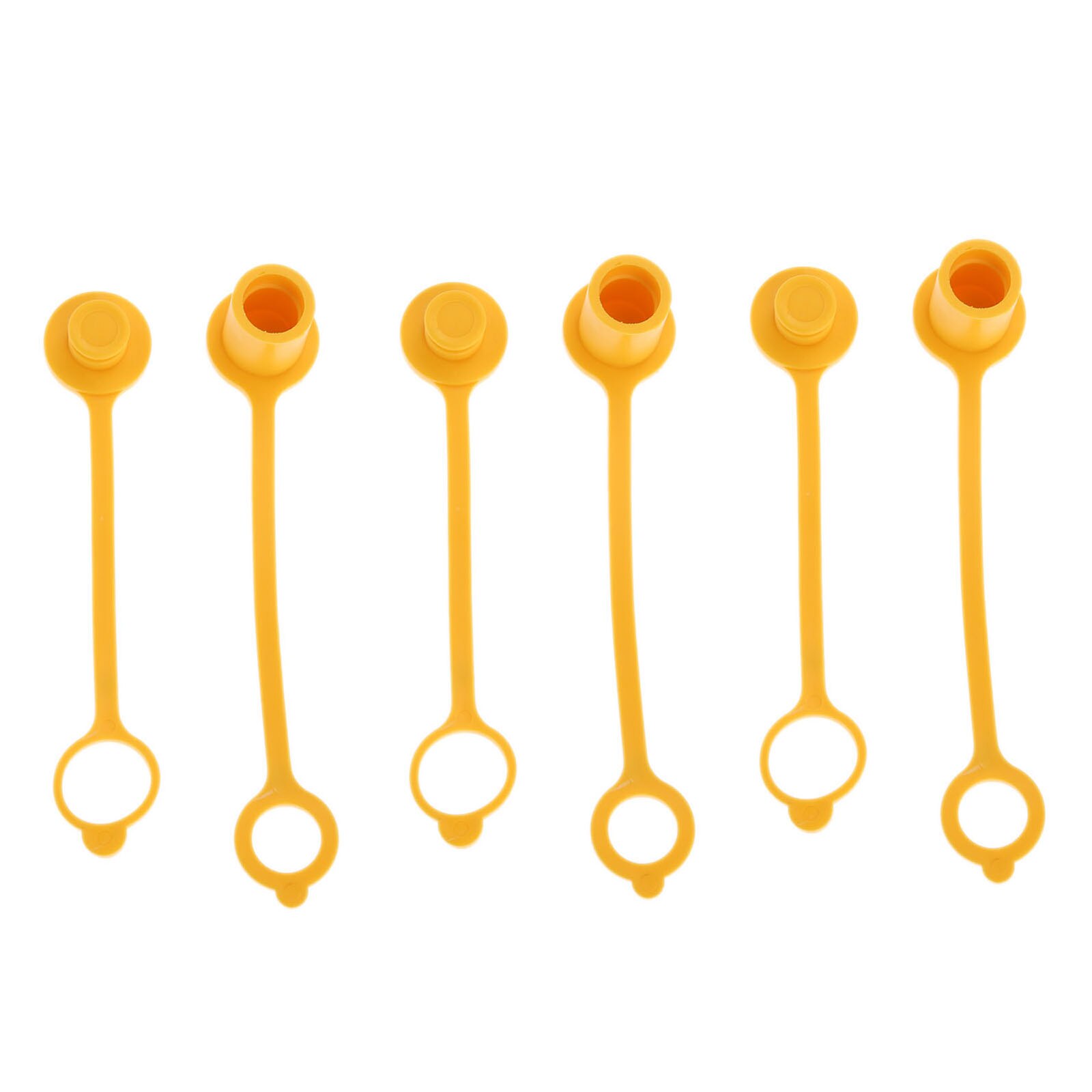 6pcs/3sets 1/4" Quick Disconnect Connect dust Cap Plug Propane/Natural LP Gas Rubber Adapter Convert to regulator hose Grill BBQ