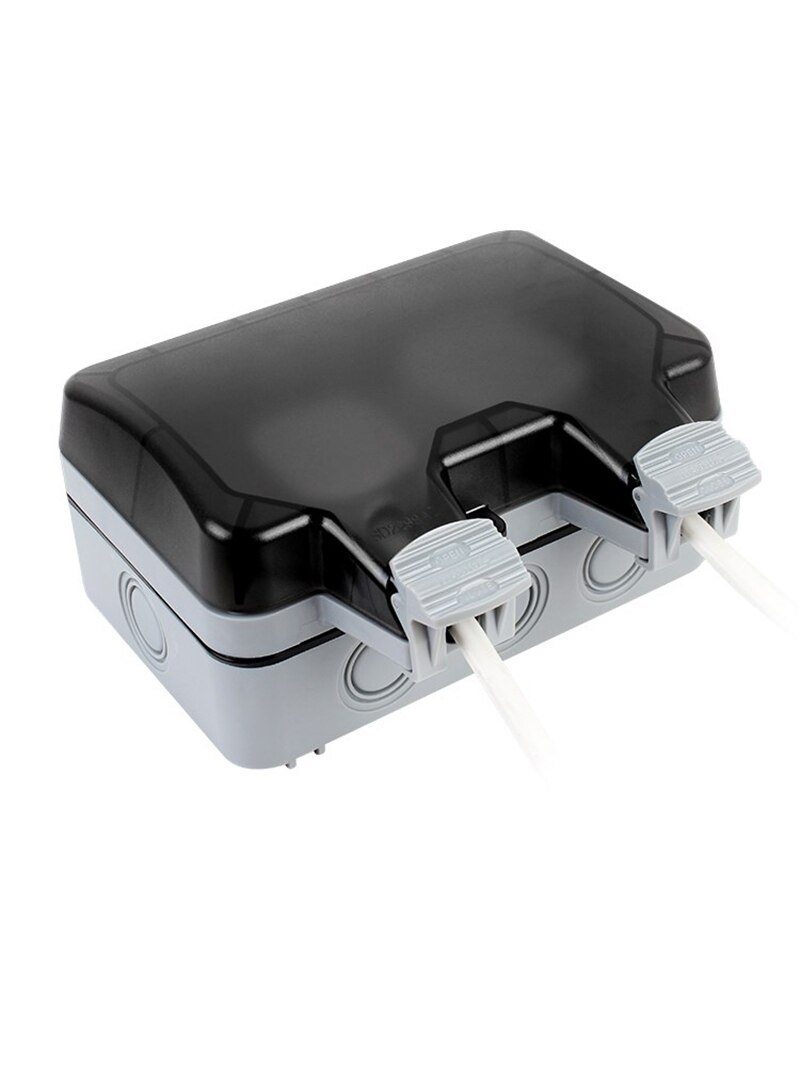 IP66 Waterproof Plastic Box Continuation Equipment Cable Switch Box Household Double Waterproof Junction Protector Boxes