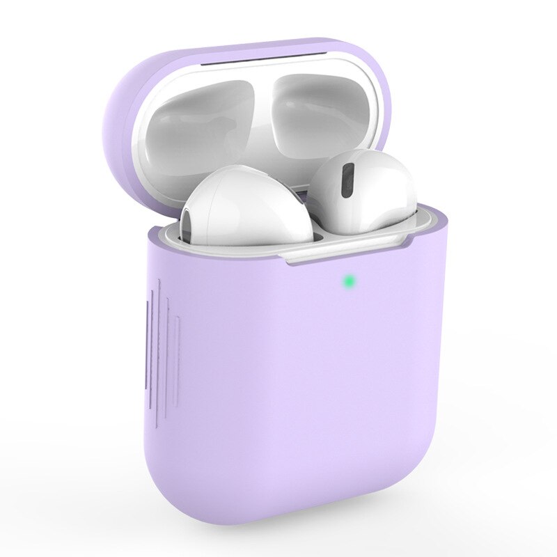 Odporne na wstrząsy silikonowe etui do Apple Airpods 1/2 ochronna bezprzewodowa słuchawka Bluetooth pokrywa do Airpods 1/2 etui z funkcją ładowania torby