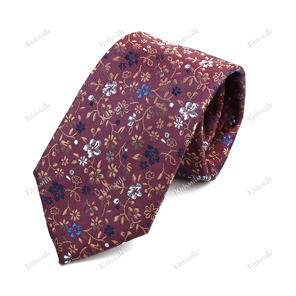 Paisley Mannen Stropdas Klassiek Rood Blauw Groen Luxe Jacquard Stropdas Bruiloft Dagelijkse Slijtage Bruidegom Shirt Pak Das