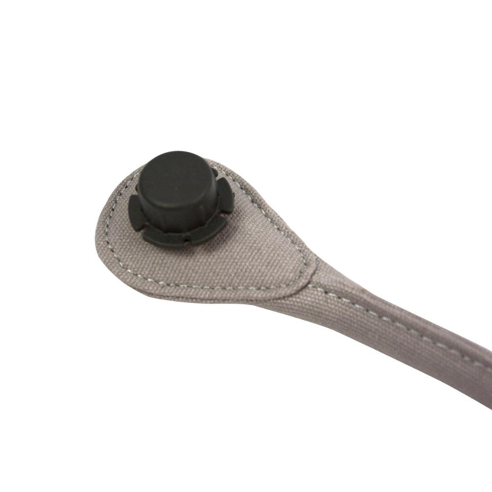 Tanqu lange korte ronde effenkleurige canvas stoffen handgreep voor obag classic mini o bag dames #39