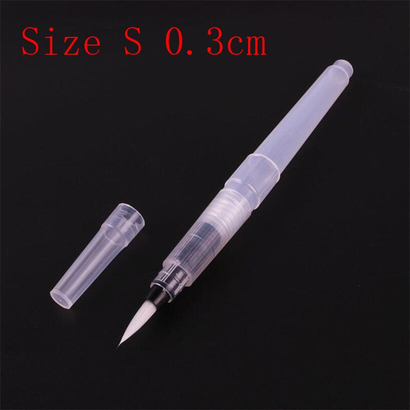 3 Stks/set Coloring Water Schilderen Pen Fondant Cake Decoratie Plastic Aquarel Diy Fondant Cake Decorating Bakken Tools: S