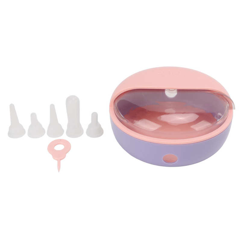 Small Pet Milk Feeder Puppy Kitten Feeding Bowl With 5 Nipples Pet Dog Cat Baby Nursing Water Milk Feeder Pet Milk Bowl: Pink