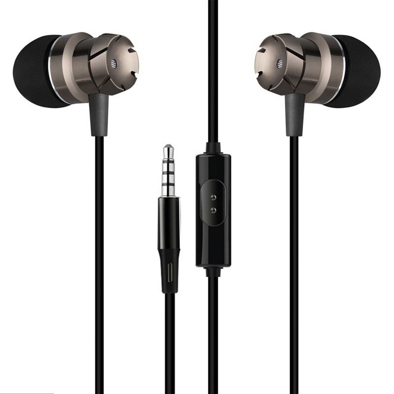 Auriculares de silicona para ZTE Blade V7 Lite V9 Vita V8, A520, A512, A3, Z Max, Z982, A6, 3,5mm: Black