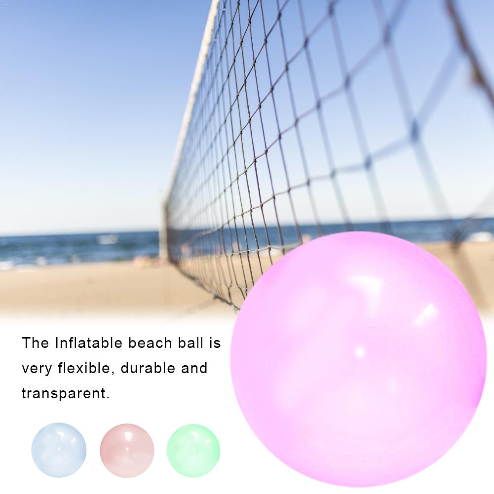 Ballon géant gonflable pour piscine, bulle chaude et Durable remplie d'air et d'eau, pour enfants, idéal pour la plage