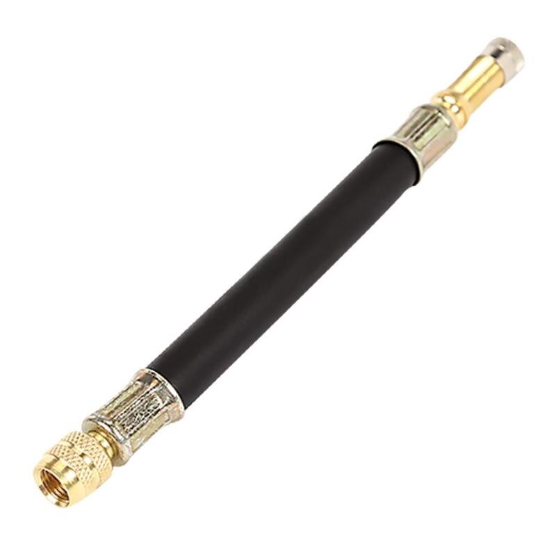 100/140/190MM Ventil Kappen flexibel Gummi Schlauch Auto Rad Ventil Stengel Reifen Ventil Verlängerung mit Kappe Universal- Reifen Ventil Verlängerung: 140MM