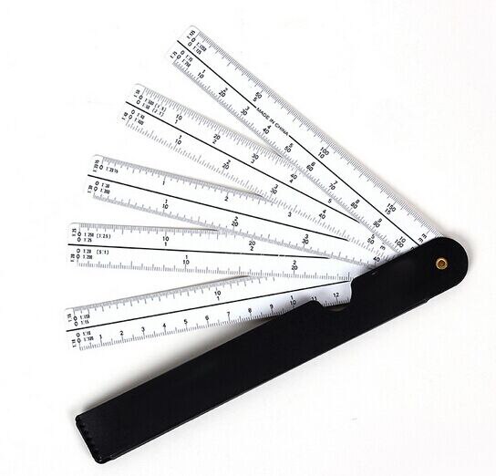 plastic straight plotting scale ruler measuring clothing grading ruler Engineering drawing for 20cm