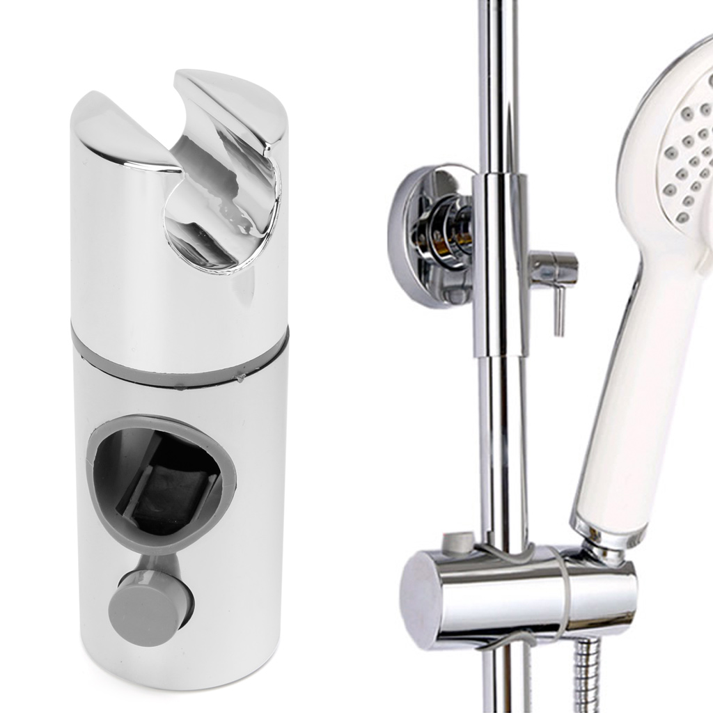 Chrome Plated Head Holder Hand Held Shower Bracket Holder For Bathroom Slide Bar