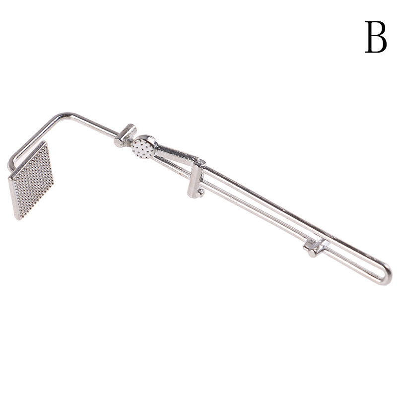 Legering Badkamer Bad Douche Poppenhuis Miniatuur Mini Badkamer Bad Douche Model Pretend Speelgoed Voor Poppenhuizen Accessoires: B