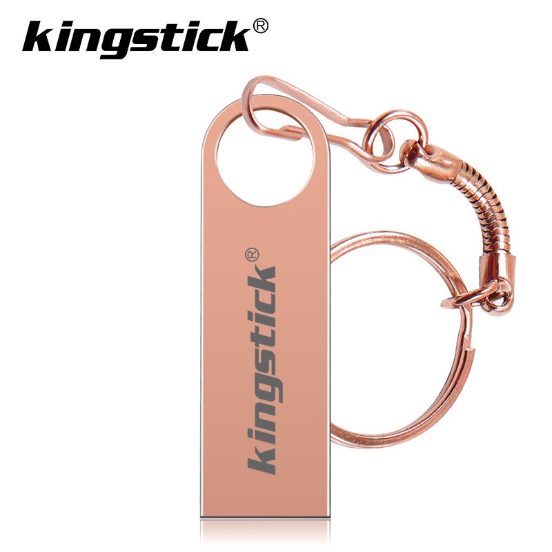 waterproof 64GB 128GB pen drive USB 2.0 flash drive 8GB 16GB 32GB pendrive Memory Stick usb flash drive flash disk: 32GB / rose-gold