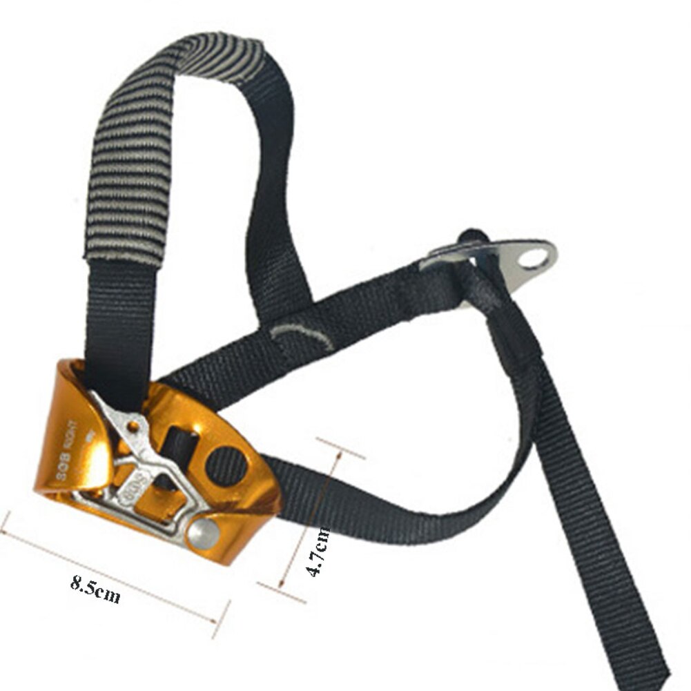 Left/Right Foot Ascender Riser Rock Climbing Mountaineering Safety Equipment Outdoor Sports Accessories