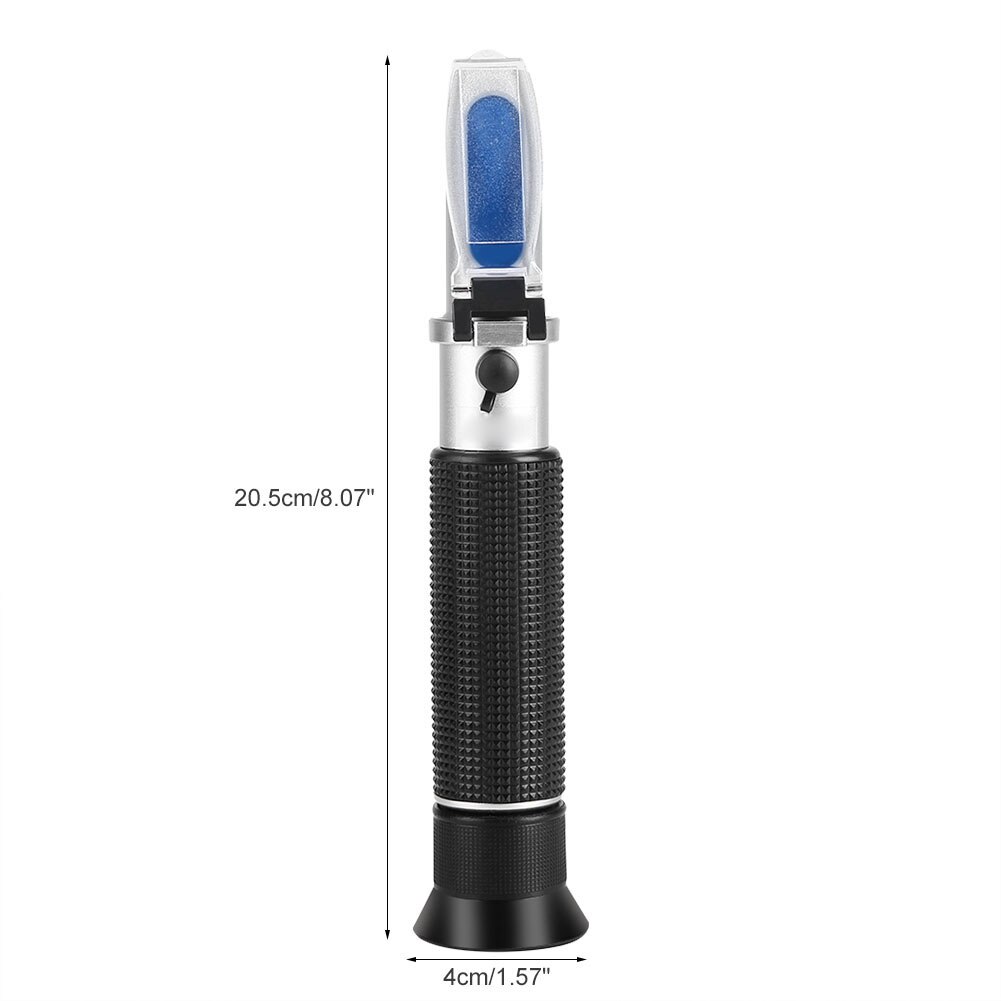 Håndholdt alkohol grad vin 0-80%  test refraktometer vin tester vandmåler måleinstrument
