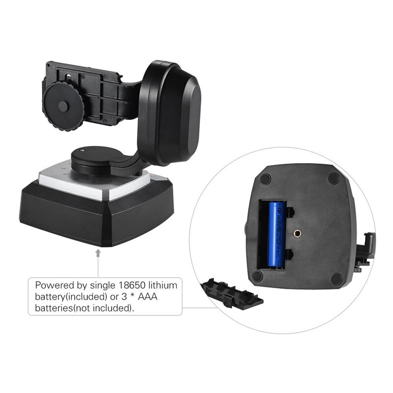 Testa rotante motorizzata automatica del treppiede di inclinazione telecomandata automatica AM05-ZIFON YT-500 Video Max per iPhone 7/7 più/6