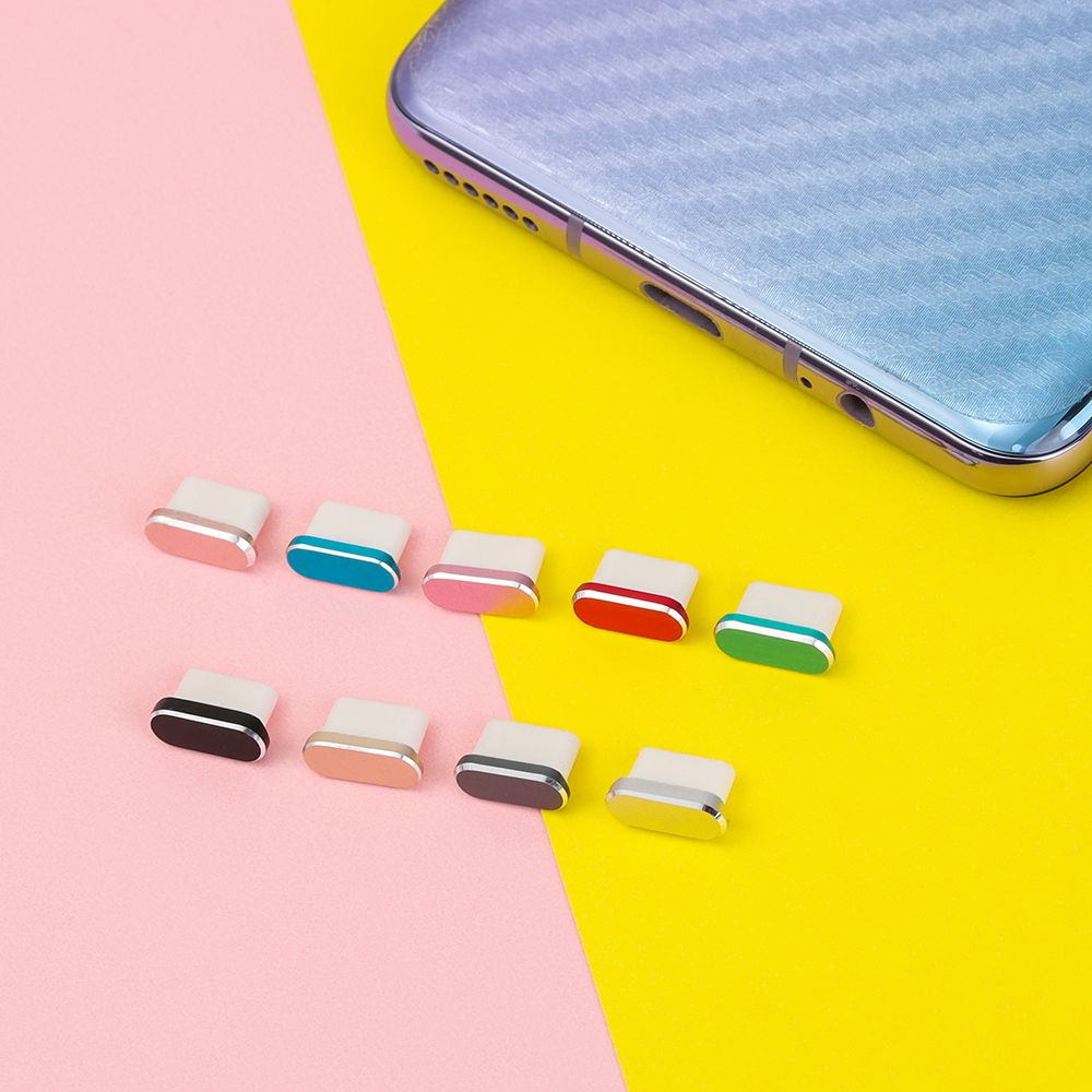 Type-C Charger Port Dust Plug Stopper Cap Cover USB C Interface Protector for Samsung Galaxy S21 S20 Huawei P40 Xiaomi 11/10