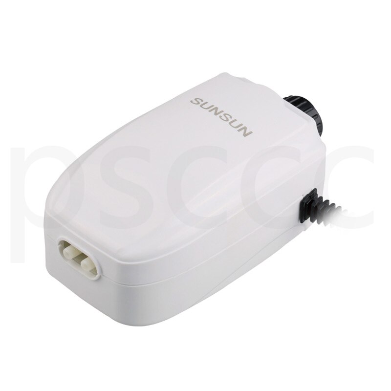 110-240V Ultra Leise Luftpumpe Für Aquarium Aquarium Doppel Outlets Sauerstoff Pumpe Einstellbare Langlebige Pumpe Schwarz körper Hohe Qualit
