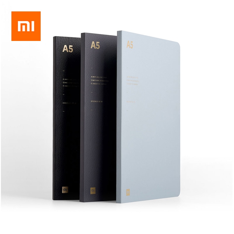 Cuaderno Xiaomi A5, cuaderno de escritura suave 80g, papel de estampado en , libreta, 3 páginas interiores, Bloc de notas, papelería escolar