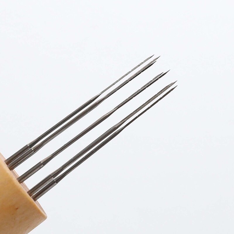 DIY Felting Needle with Eight Needles Tool Craft Wool Felt Stitch Punch Handle