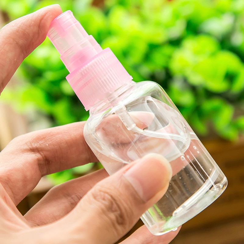 5pcs/lot 50ml Mini Garden Sprayer Empty Prefume Bottle Sprayer Small Water Jar Box Fog Maker Trigger Pressure Garden Tools