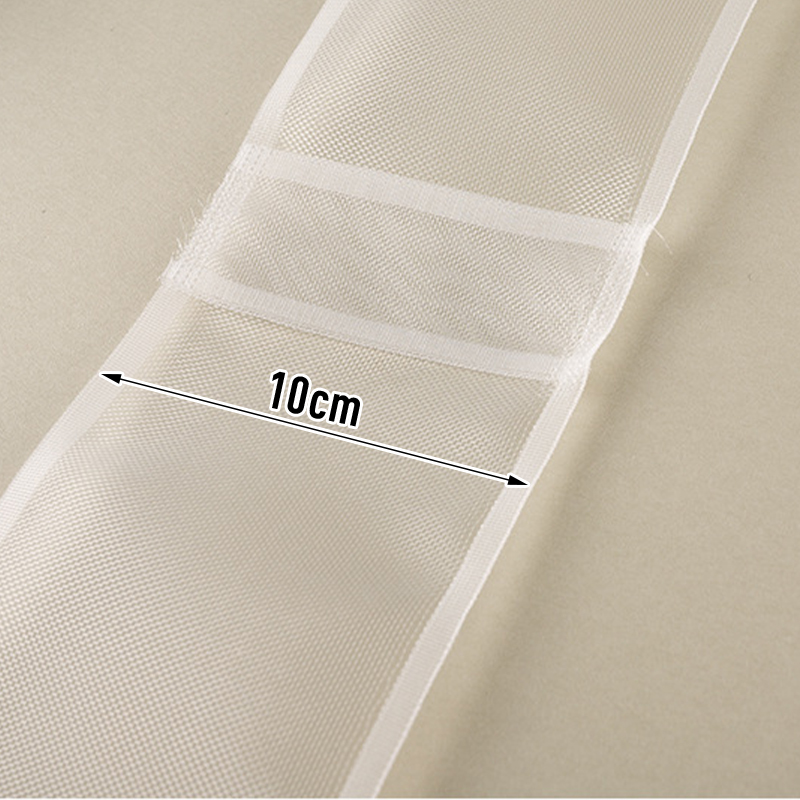 10/20 m Vorhang Band Haken Vorhänge Zubehör transparent Nylon Vorhang Band Polyester Stange Tasche Prozess Band Multifunktional