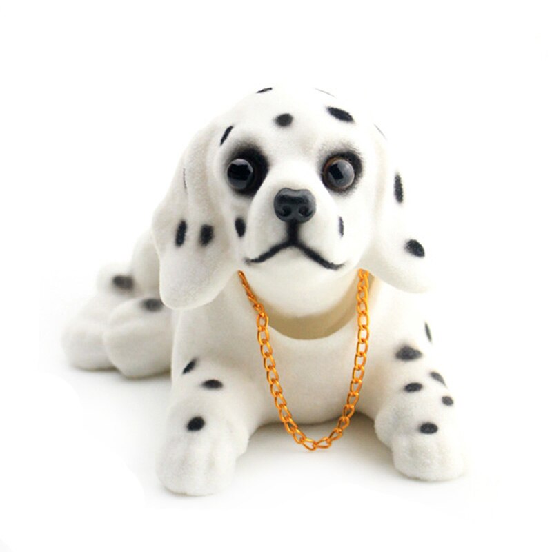 Auto Ornamenten Mooie Wobble Hoofd Hond Auto Dashboard Pop Auto Hoofd Schudden Speelgoed Ornamenten Nodding Hond Auto Interieur Accessoire: color3