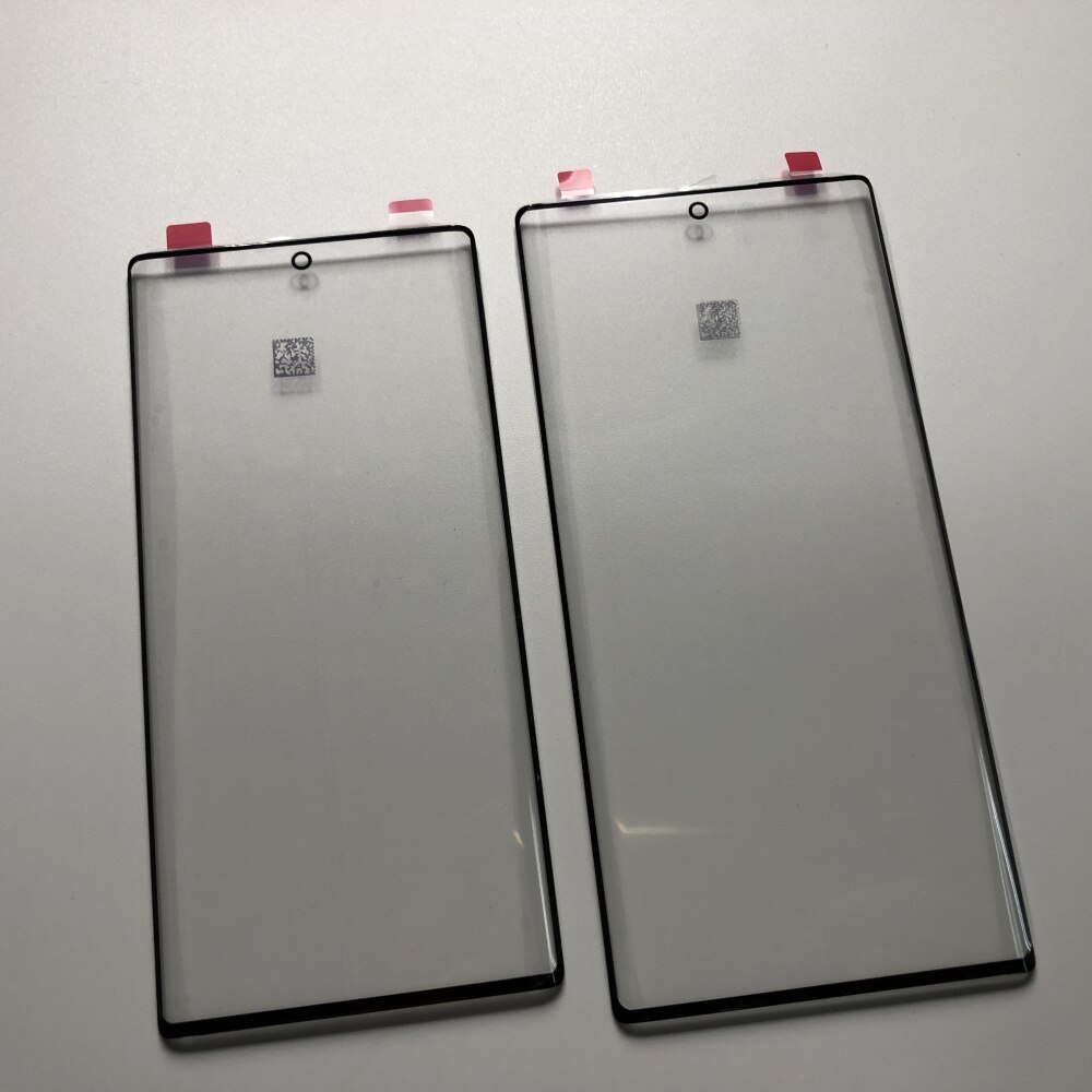 For Samsung Galaxy note 8 note 9 note 10 Plus LCD display outer touch panel screen glass replacement Front Glass Lens note10