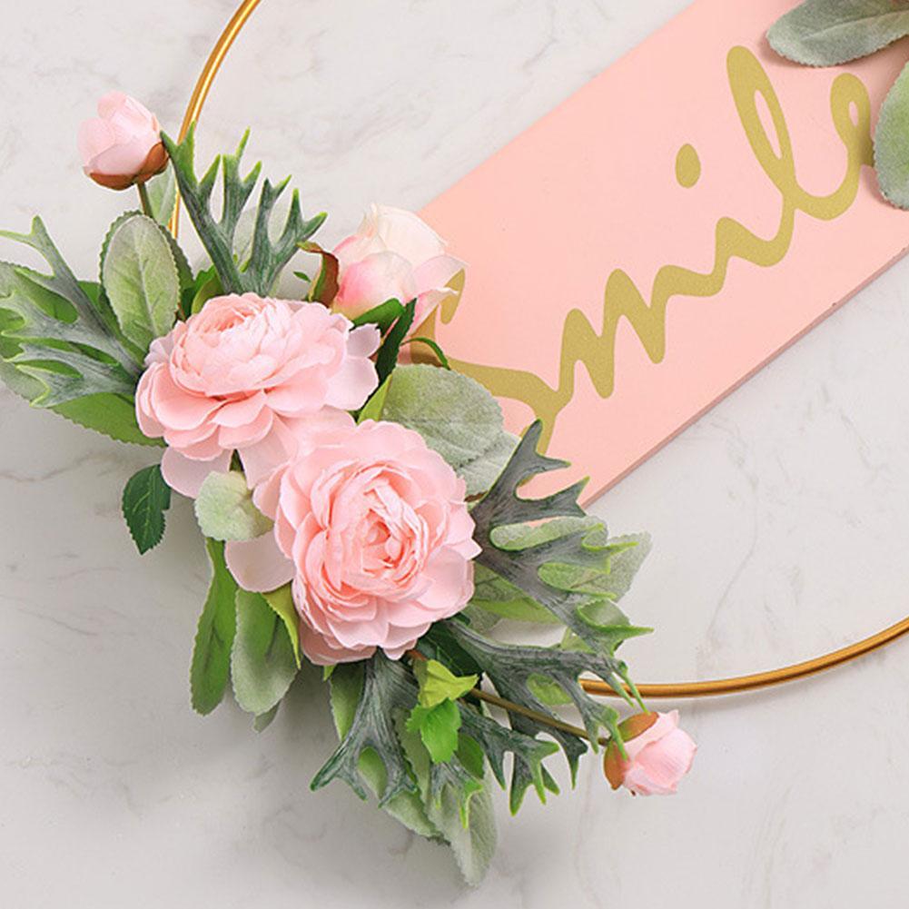 Garland Wall Decoration Indoor Welcome Card Garland pendant Decoration Decoration Metal Home Z9J7