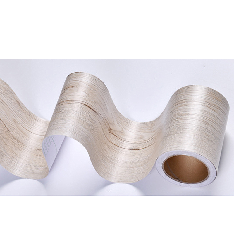 1Roll 10M Realistische Houtnerf Reparatie Garenloos Duct Tape Vloer Meubels Renovatie Plint Lijn Sticker Woondecoratie