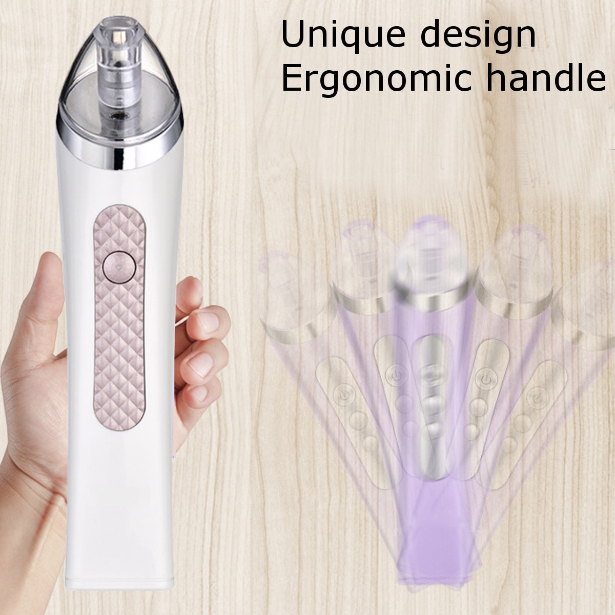Face Acne Black Dot Pimple Blackhead Remover Electric Microcrystalline Blackhead Vacuum Cleaner Pore Blackhead Skin Care Machine