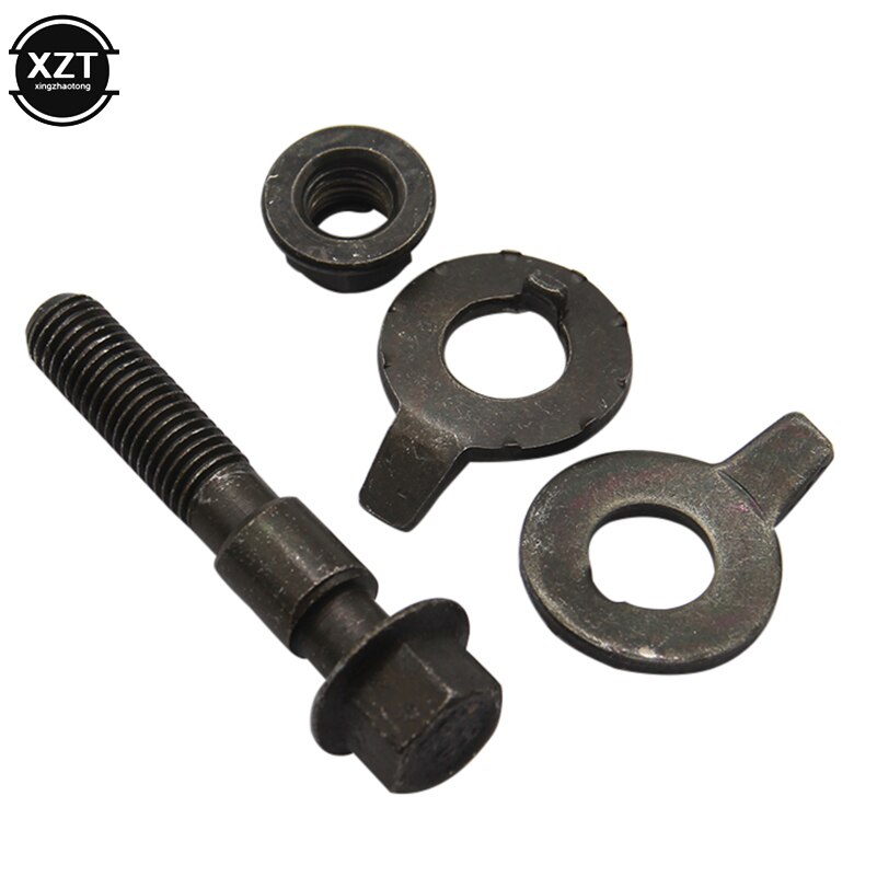 Juego de ajuste de alineación de ruedas Camber, Kit de tornillos con tuerca, herramientas de reparación de automóviles excéntricas, tornillo de ajuste, 13mm, 14mm, 15mm, 16mm, 17mm, 4 unids/lote