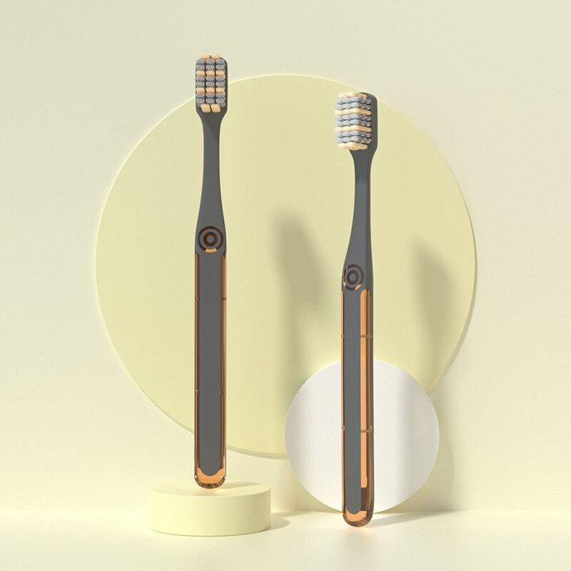 soft bristle toothbrush adult silicone nano toothbrush oral care nano antibacterial toothbrush: 002