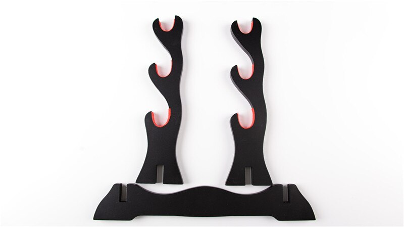 Handmade Simple Three-layer Sword Stand Holder Rack Display Japanese Samurai Sword Delicate Wood Craft Nice Collection