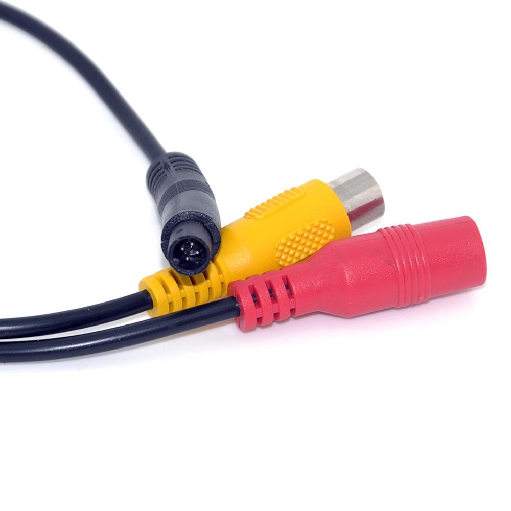 AZGIANT 4PIN to AV Car Video Cable RCA For Car Parking Rearview Rear View Camera Connect Car Monitor DVD Trigger Cable