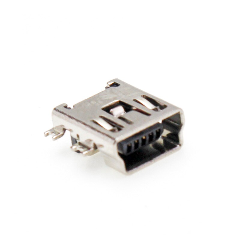 10-50 Teile/los SMD 5P Mini USB buchse Mini usb-schnittstelle Hülse 4 füße ausgesetzt