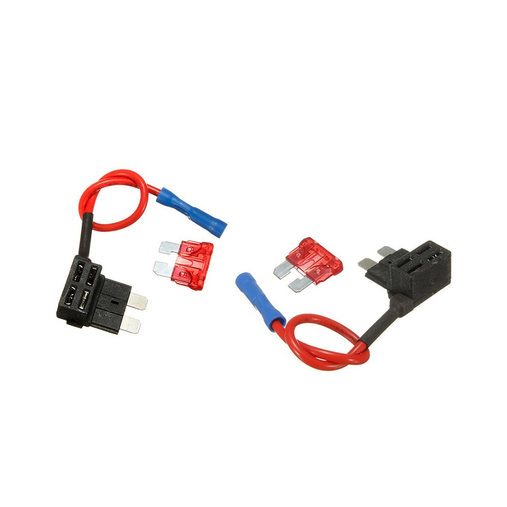 8pcs/Pack Car Add-a-circuit Fuse TAP Adapter Standard ATO ATC Auto Blade Fuse Holder Replacements