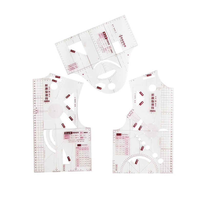 Règle Prototype pour vêtements pour femmes, outils de dessin, accessoires de couture, 1:3: Default Title